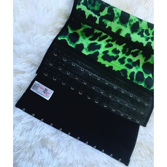 Leopard print green waist trainer - Picture 4 of 4